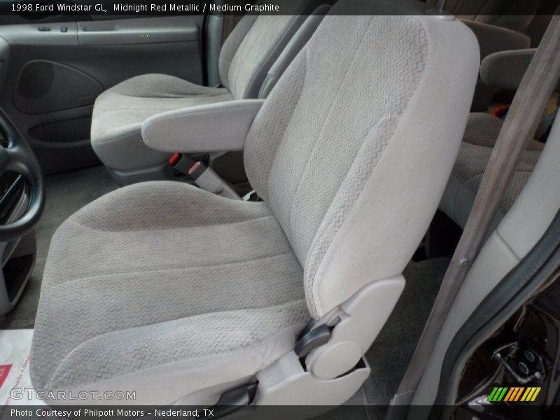 Midnight Red Metallic / Medium Graphite 1998 Ford Windstar GL