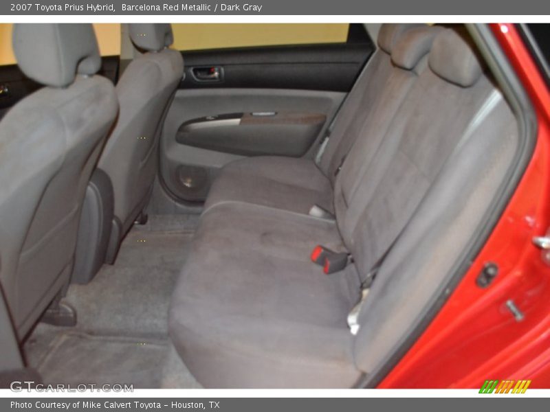 Barcelona Red Metallic / Dark Gray 2007 Toyota Prius Hybrid