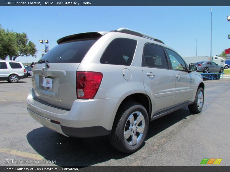 Liquid Silver Metallic / Ebony 2007 Pontiac Torrent