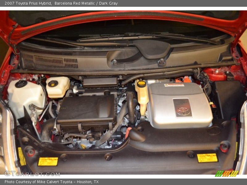Barcelona Red Metallic / Dark Gray 2007 Toyota Prius Hybrid