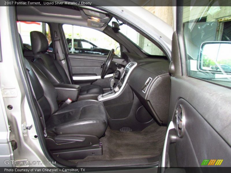 Liquid Silver Metallic / Ebony 2007 Pontiac Torrent