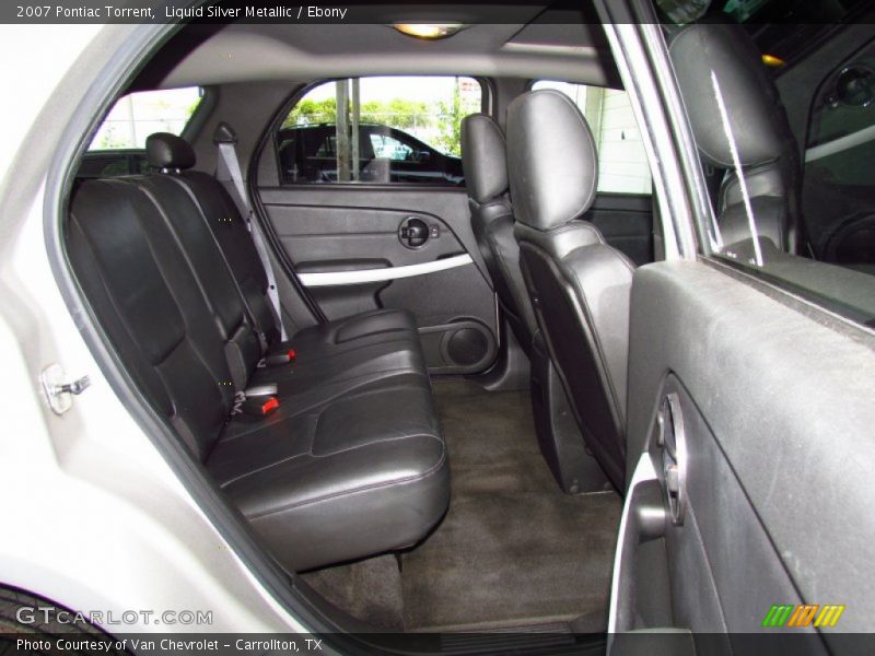 Liquid Silver Metallic / Ebony 2007 Pontiac Torrent