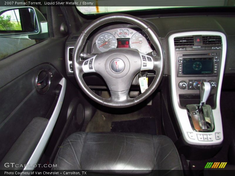 Liquid Silver Metallic / Ebony 2007 Pontiac Torrent