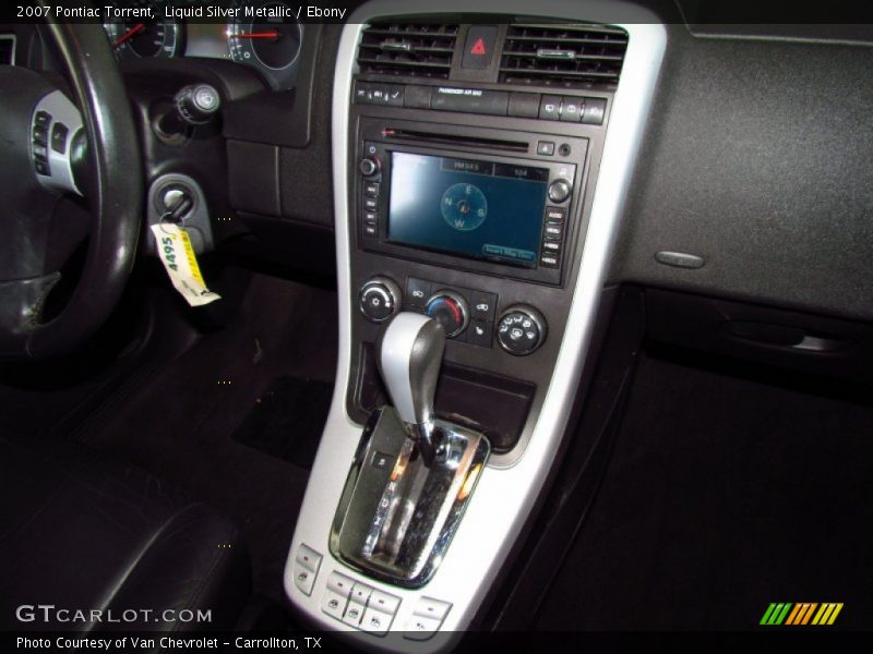 Liquid Silver Metallic / Ebony 2007 Pontiac Torrent