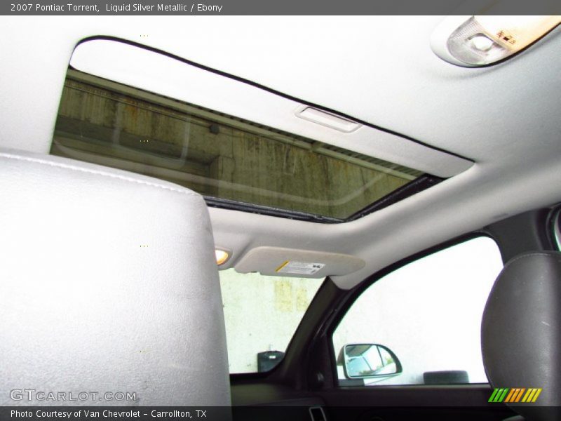 Liquid Silver Metallic / Ebony 2007 Pontiac Torrent