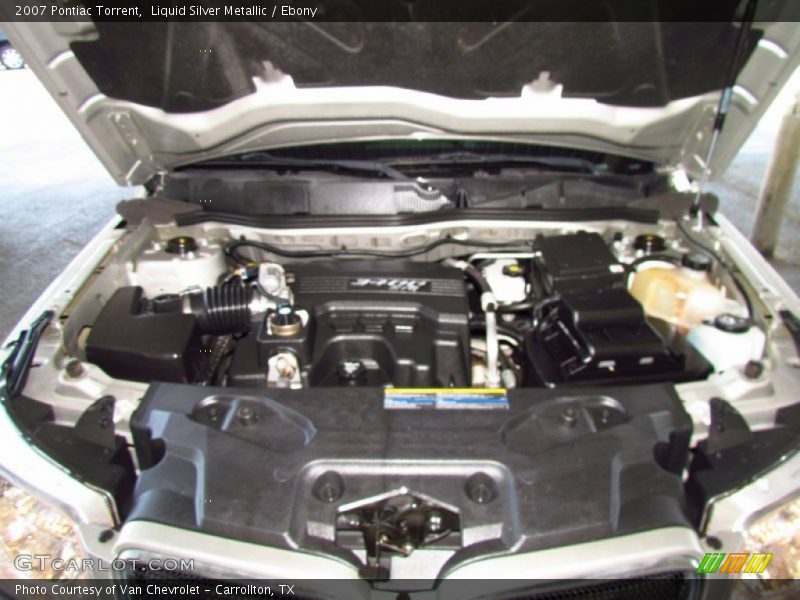 Liquid Silver Metallic / Ebony 2007 Pontiac Torrent
