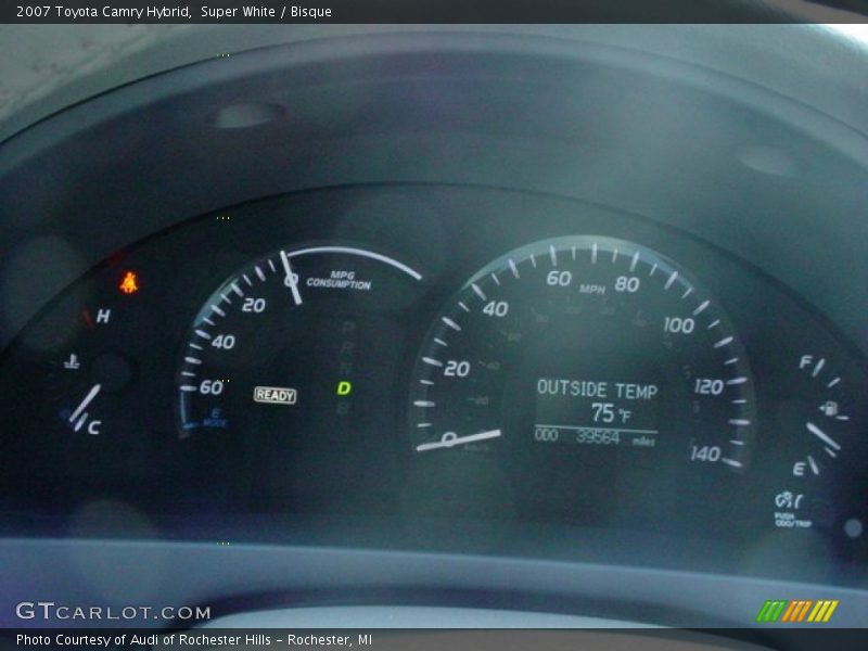 Super White / Bisque 2007 Toyota Camry Hybrid