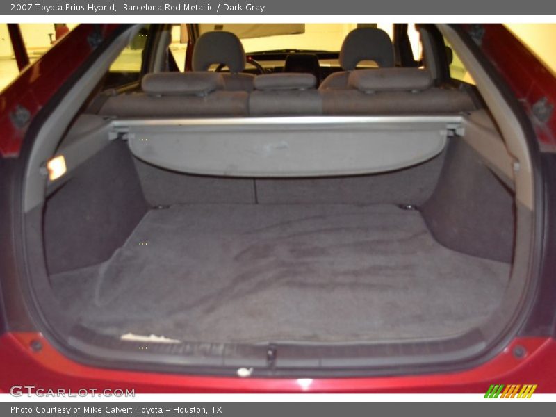 Barcelona Red Metallic / Dark Gray 2007 Toyota Prius Hybrid