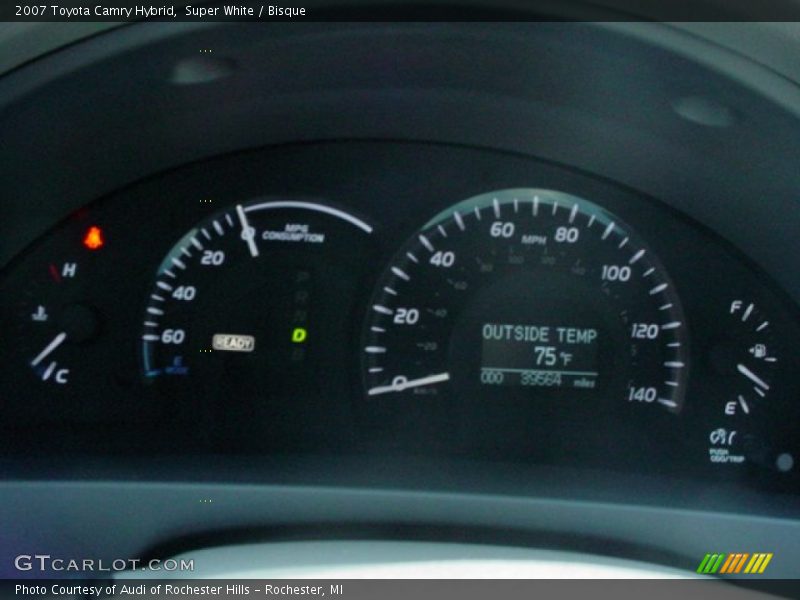 Super White / Bisque 2007 Toyota Camry Hybrid