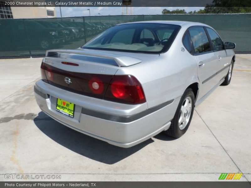 Galaxy Silver Metallic / Medium Gray 2000 Chevrolet Impala LS