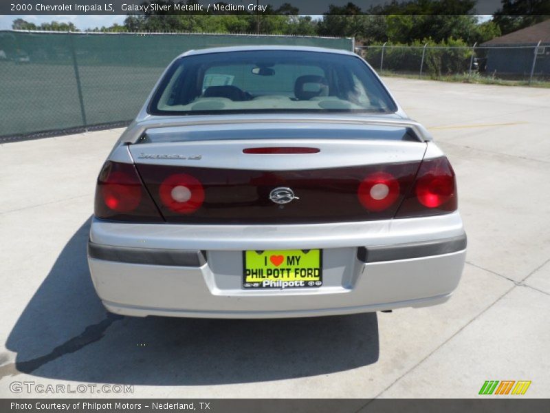 Galaxy Silver Metallic / Medium Gray 2000 Chevrolet Impala LS