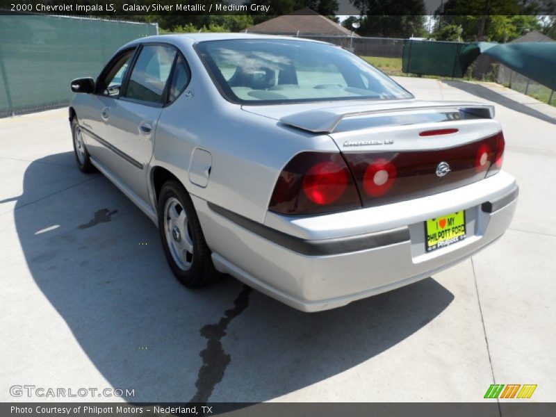Galaxy Silver Metallic / Medium Gray 2000 Chevrolet Impala LS