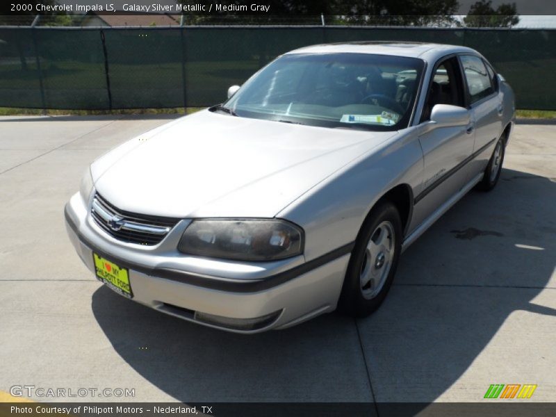 Galaxy Silver Metallic / Medium Gray 2000 Chevrolet Impala LS