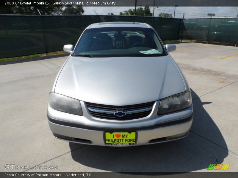 Galaxy Silver Metallic / Medium Gray 2000 Chevrolet Impala LS