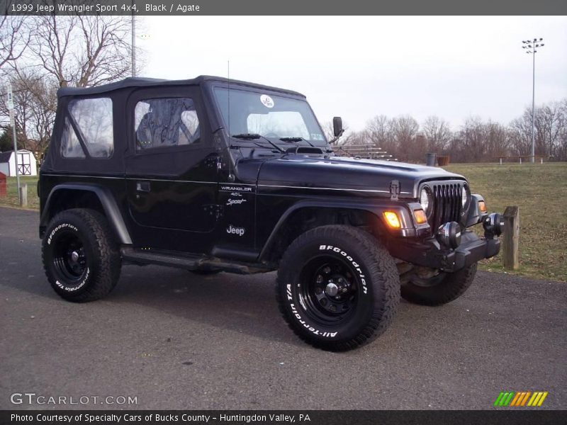 Black / Agate 1999 Jeep Wrangler Sport 4x4