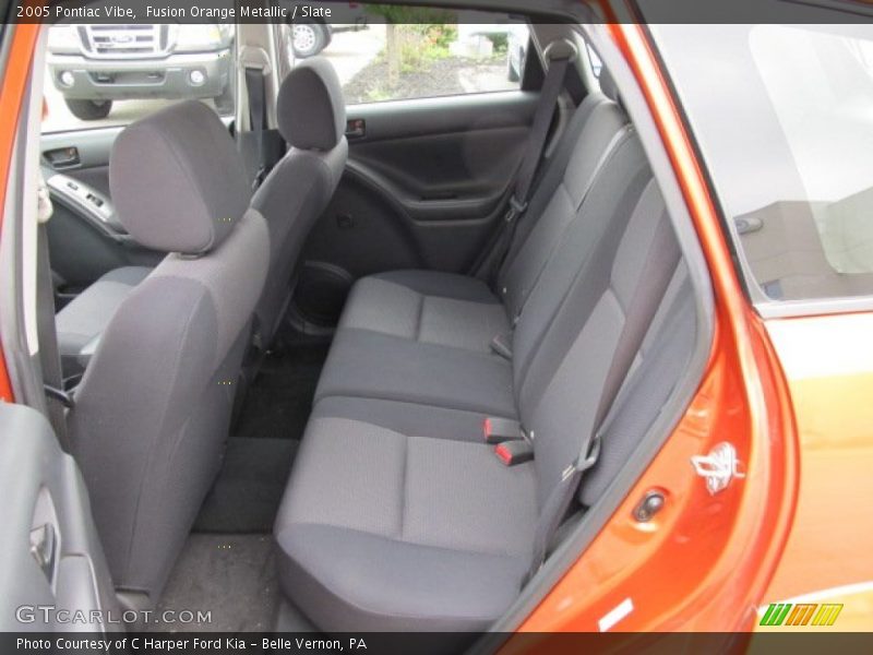 Fusion Orange Metallic / Slate 2005 Pontiac Vibe