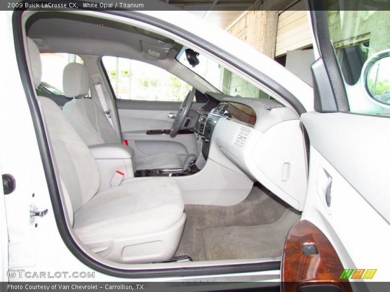 White Opal / Titanium 2009 Buick LaCrosse CX