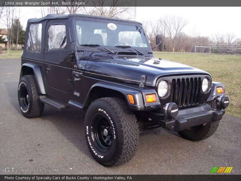 Black / Agate 1999 Jeep Wrangler Sport 4x4