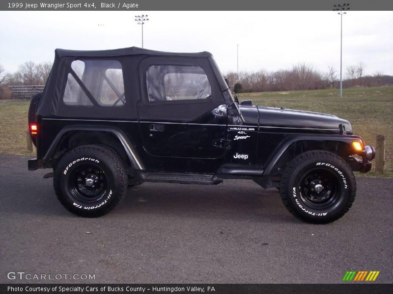 Black / Agate 1999 Jeep Wrangler Sport 4x4