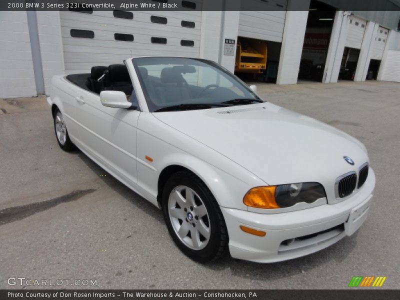  2000 3 Series 323i Convertible Alpine White