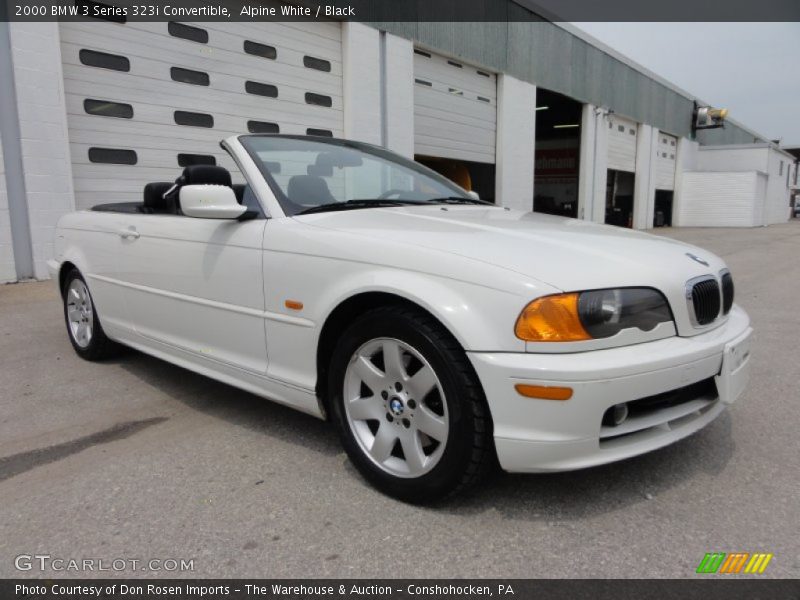  2000 3 Series 323i Convertible Alpine White