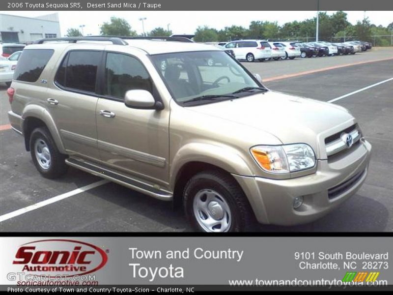 Desert Sand Mica / Taupe 2006 Toyota Sequoia SR5