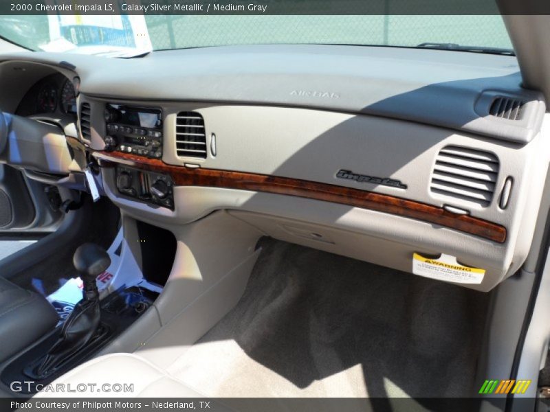 Galaxy Silver Metallic / Medium Gray 2000 Chevrolet Impala LS