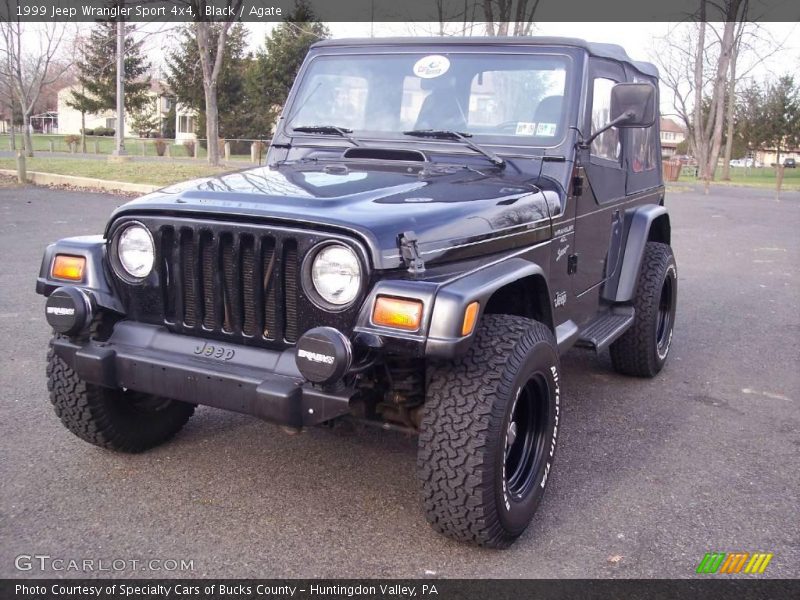 Black / Agate 1999 Jeep Wrangler Sport 4x4