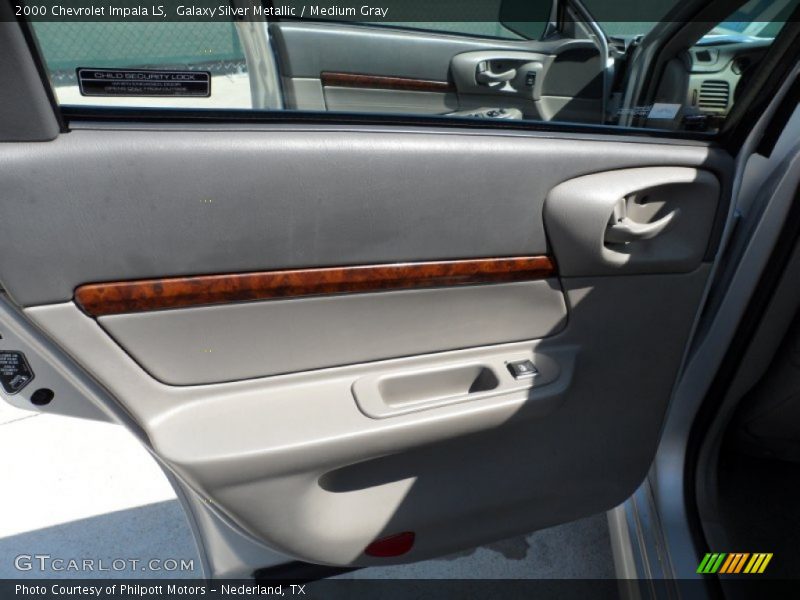 Galaxy Silver Metallic / Medium Gray 2000 Chevrolet Impala LS