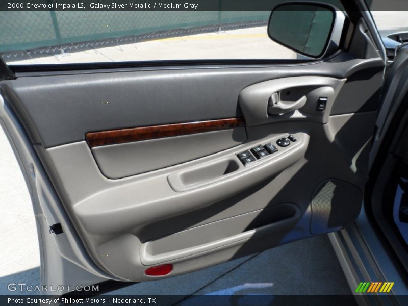 Galaxy Silver Metallic / Medium Gray 2000 Chevrolet Impala LS