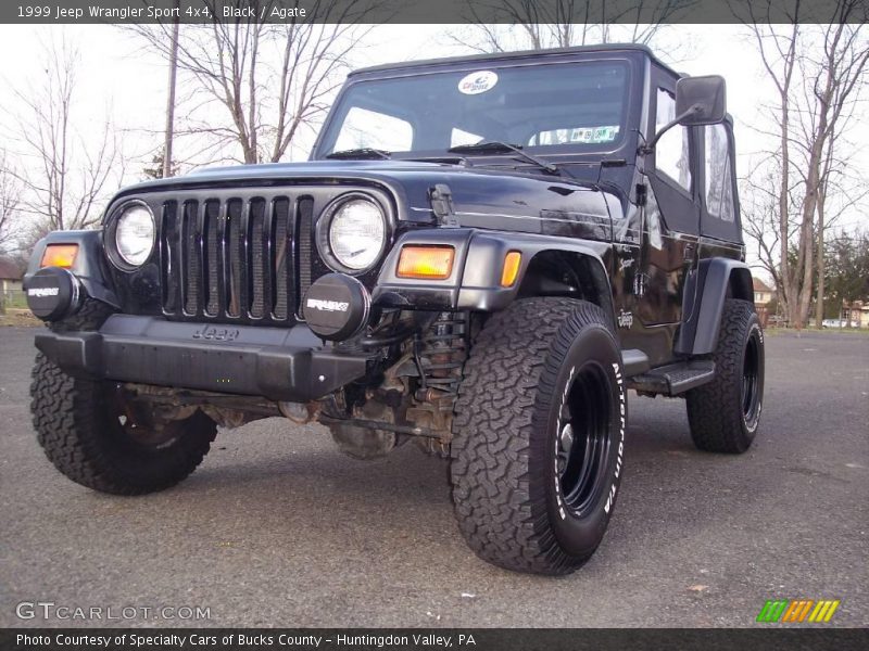 Black / Agate 1999 Jeep Wrangler Sport 4x4