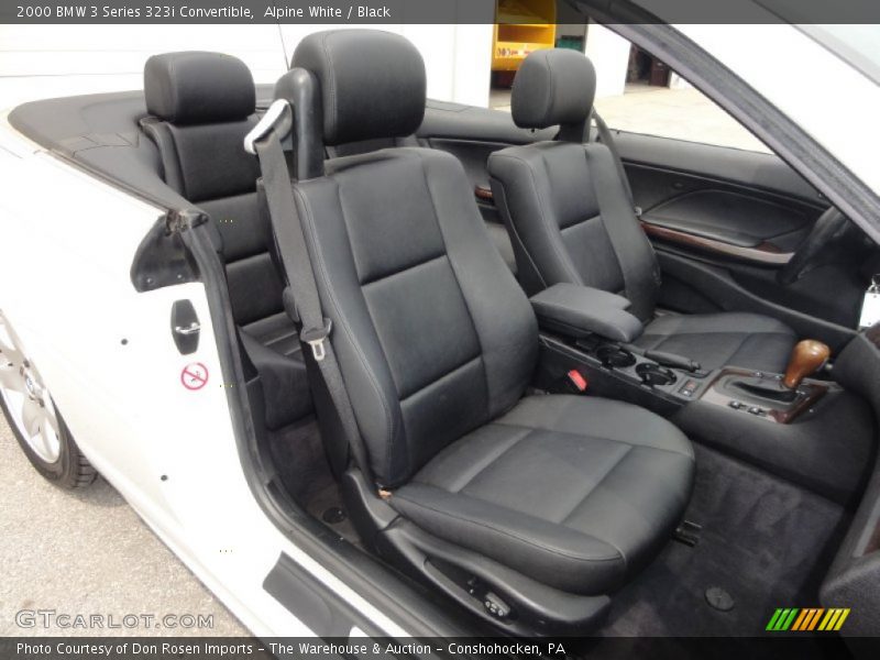  2000 3 Series 323i Convertible Black Interior