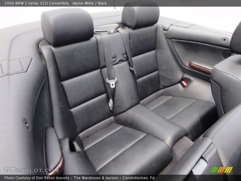  2000 3 Series 323i Convertible Black Interior