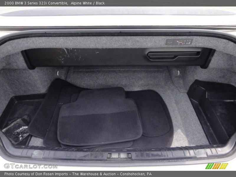  2000 3 Series 323i Convertible Trunk