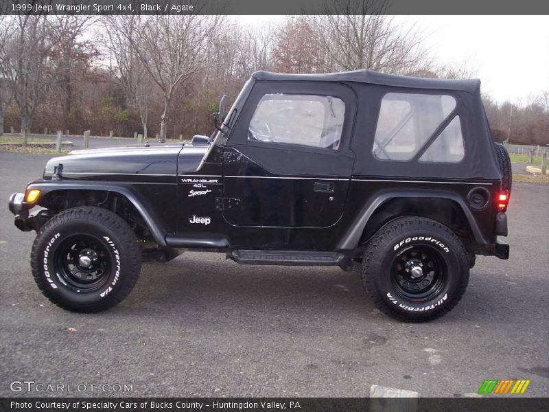 Black / Agate 1999 Jeep Wrangler Sport 4x4
