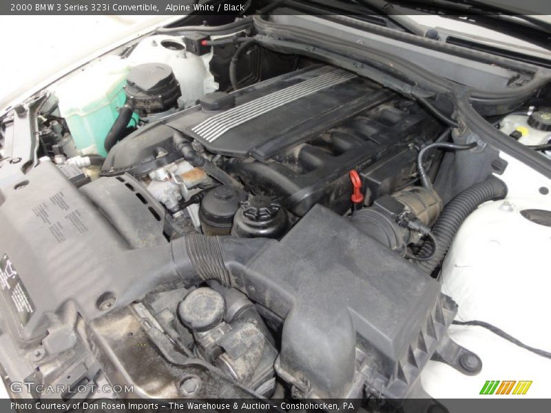  2000 3 Series 323i Convertible Engine - 2.5L DOHC 24V Inline 6 Cylinder