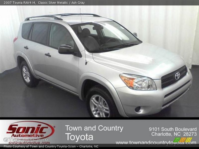 Classic Silver Metallic / Ash Gray 2007 Toyota RAV4 I4