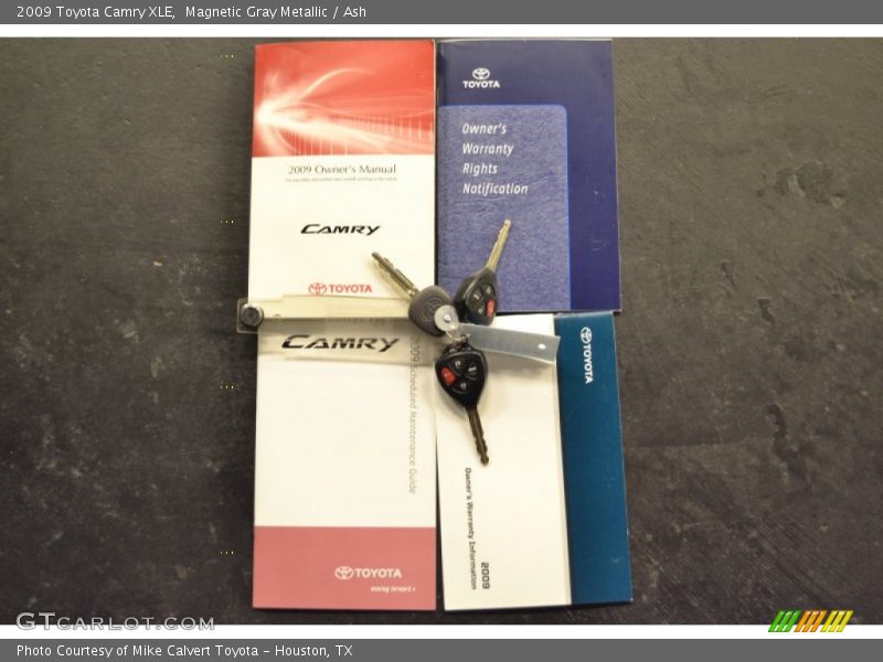 Magnetic Gray Metallic / Ash 2009 Toyota Camry XLE