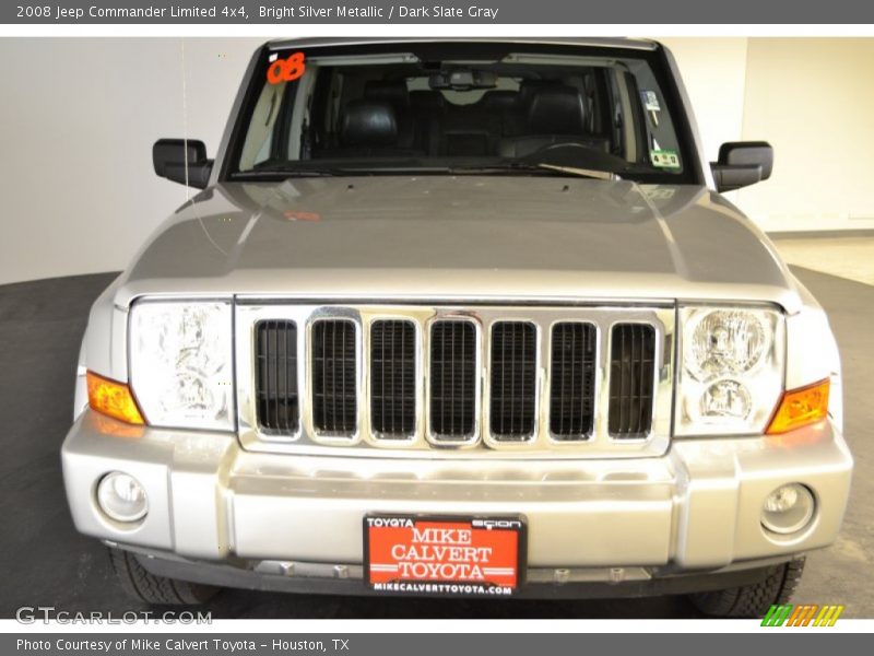 Bright Silver Metallic / Dark Slate Gray 2008 Jeep Commander Limited 4x4