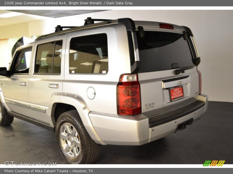 Bright Silver Metallic / Dark Slate Gray 2008 Jeep Commander Limited 4x4