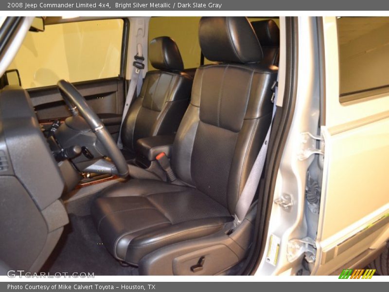 Bright Silver Metallic / Dark Slate Gray 2008 Jeep Commander Limited 4x4