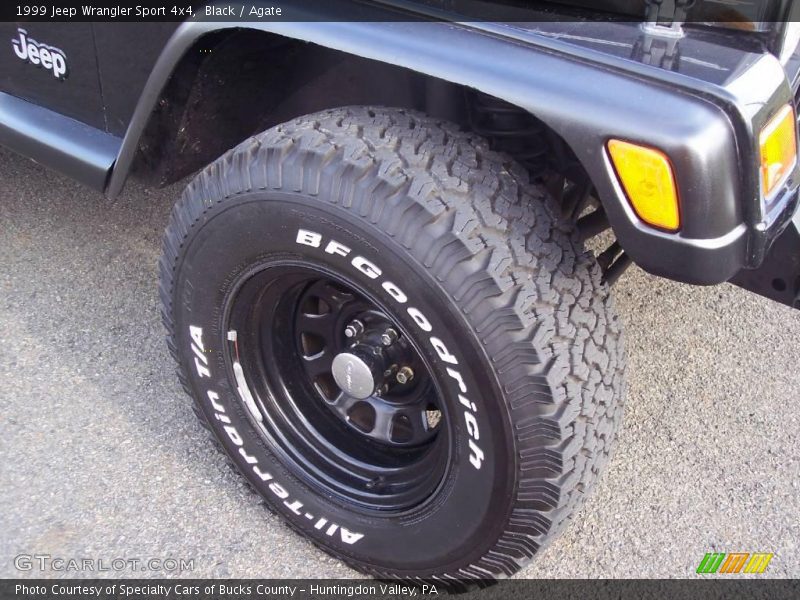 Black / Agate 1999 Jeep Wrangler Sport 4x4