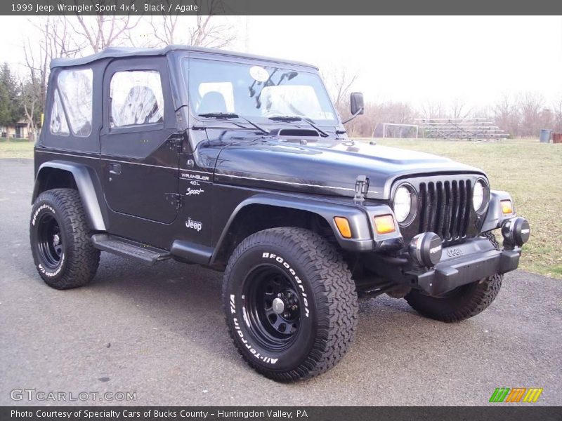 Black / Agate 1999 Jeep Wrangler Sport 4x4