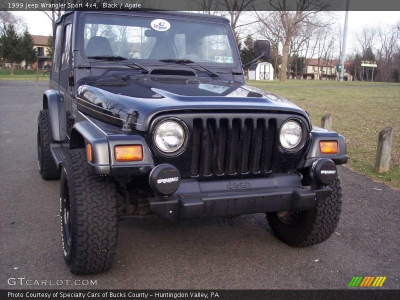 Black / Agate 1999 Jeep Wrangler Sport 4x4