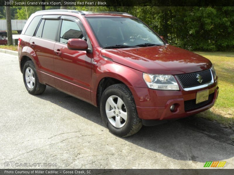 Shining Red Pearl / Black 2007 Suzuki Grand Vitara XSport