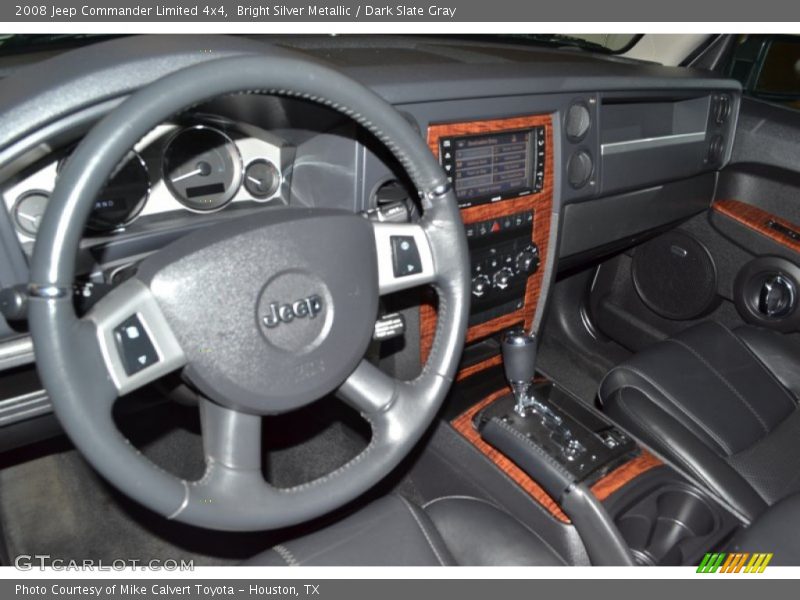 Bright Silver Metallic / Dark Slate Gray 2008 Jeep Commander Limited 4x4