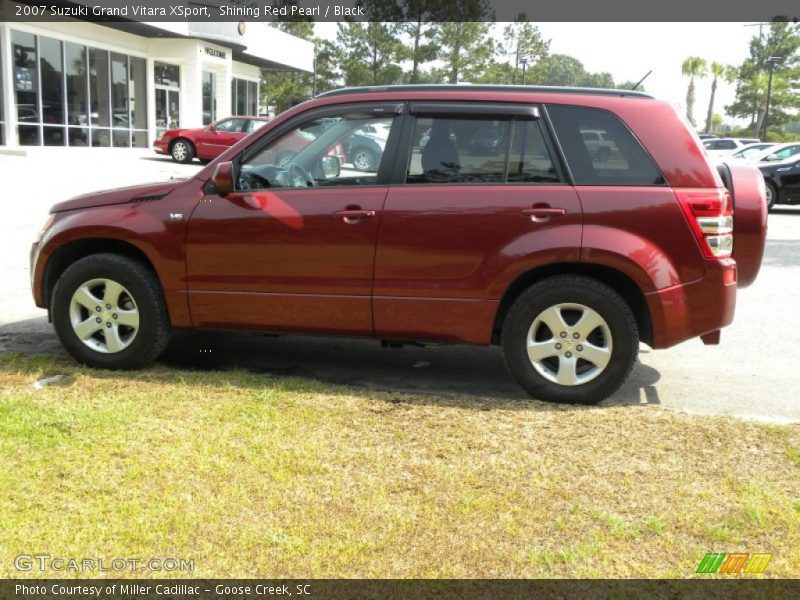 Shining Red Pearl / Black 2007 Suzuki Grand Vitara XSport