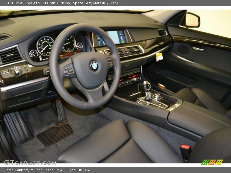  2011 5 Series 535i Gran Turismo Black Interior