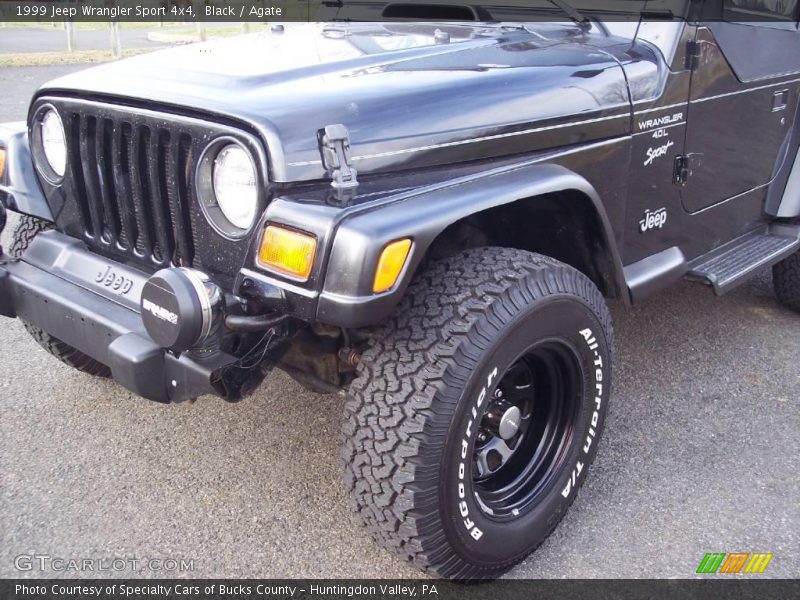 Black / Agate 1999 Jeep Wrangler Sport 4x4