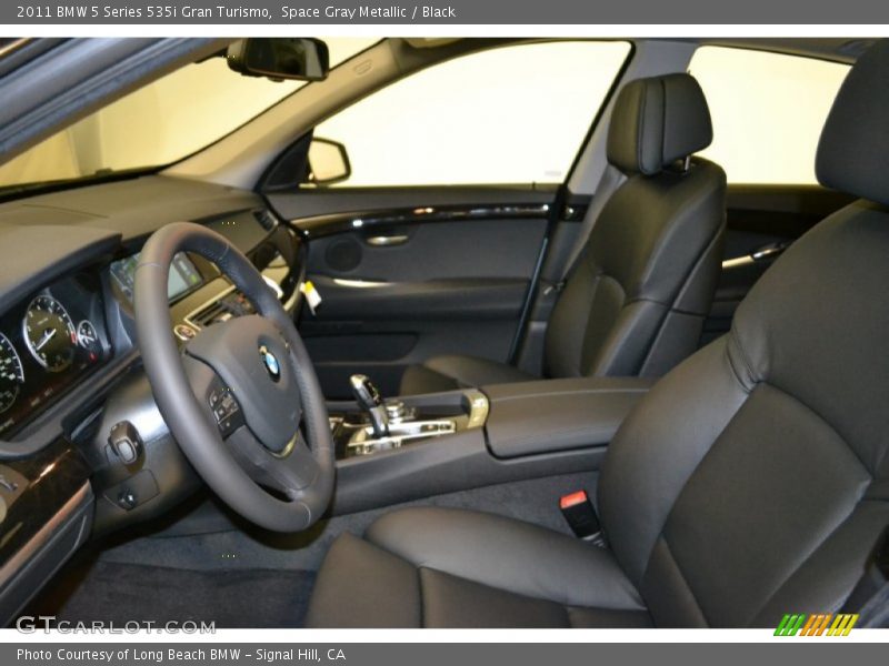  2011 5 Series 535i Gran Turismo Black Interior